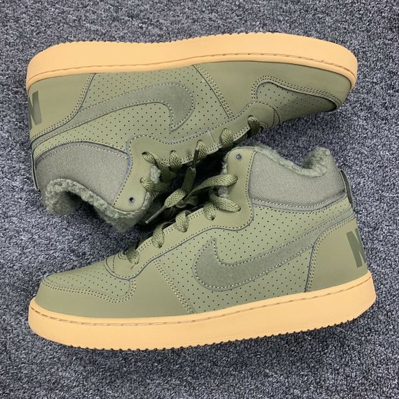 Nike Other - Nike Court Borough Mid Wntr AA3458-300 Olive